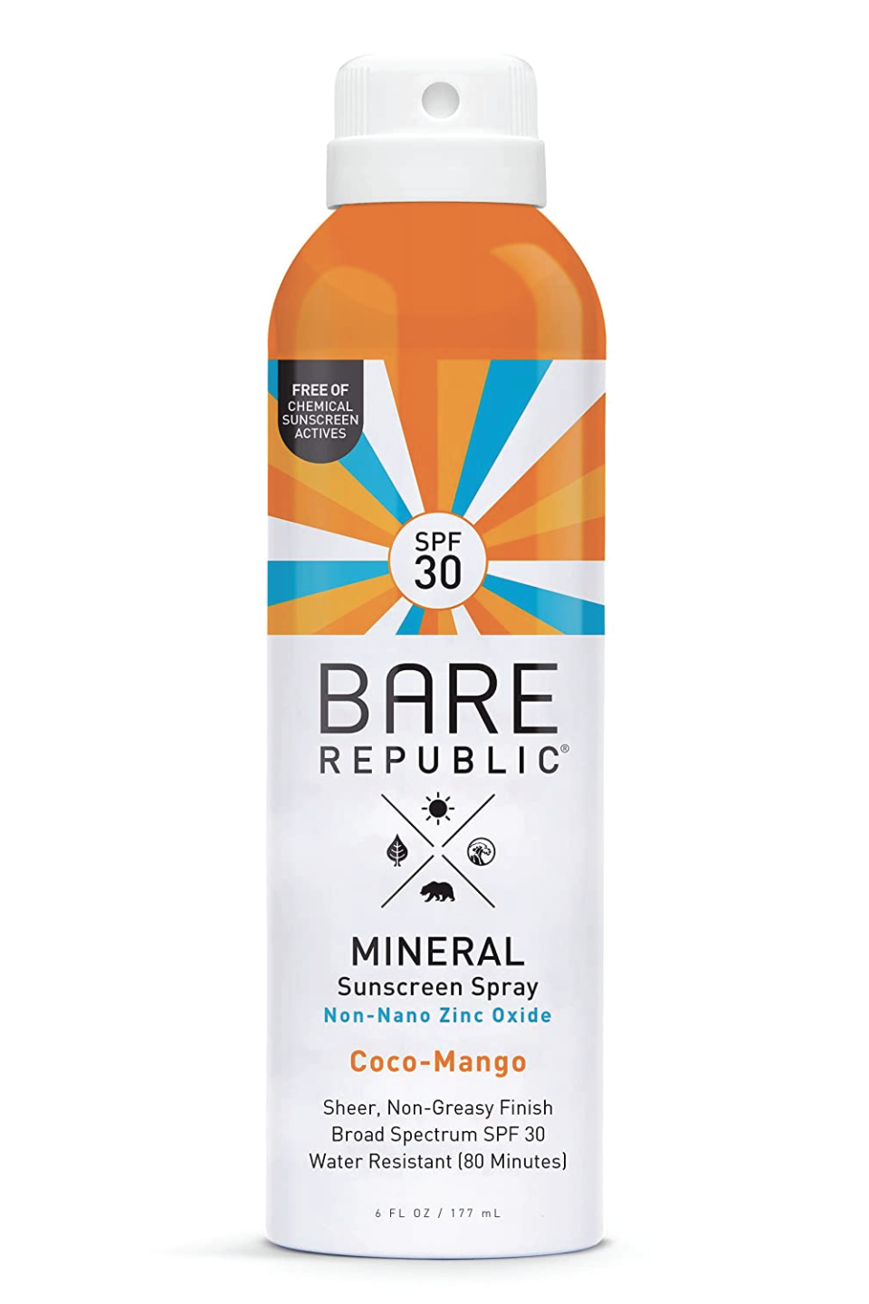 Bare Republic Coco Mango Mineral Spray SPF 30