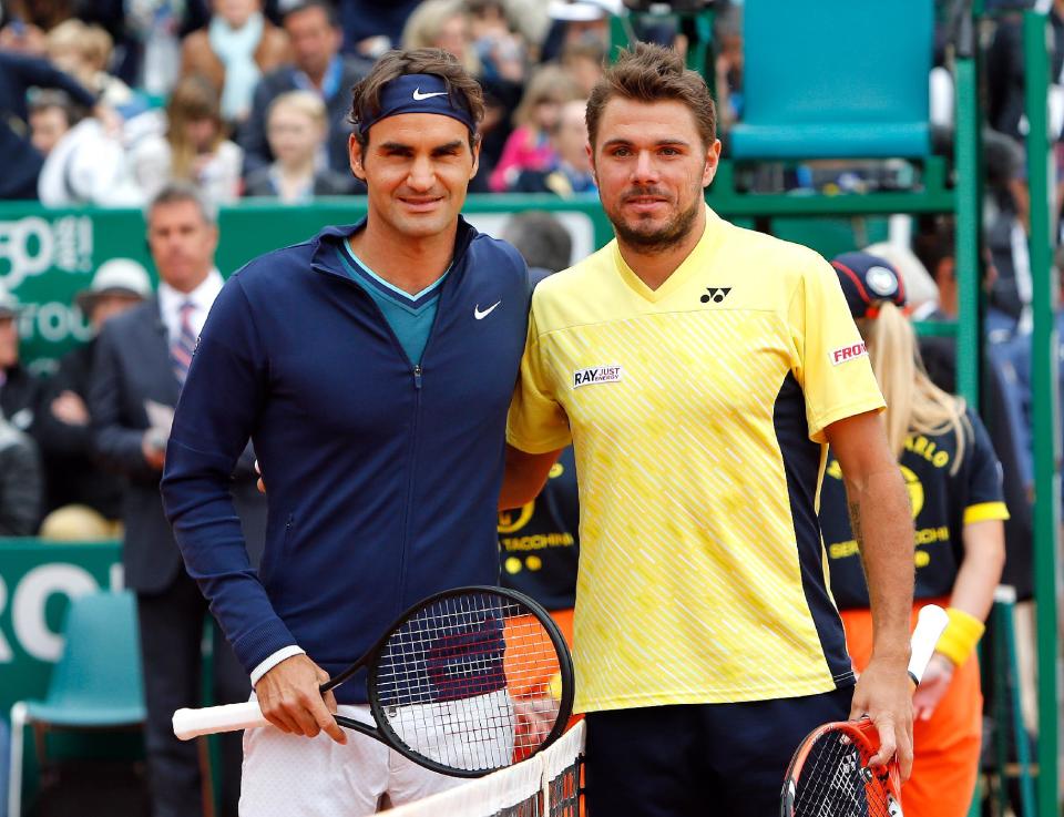 Stan Wawrinka is ranked ahead of Federer. But Wawrinka still bows to the king.