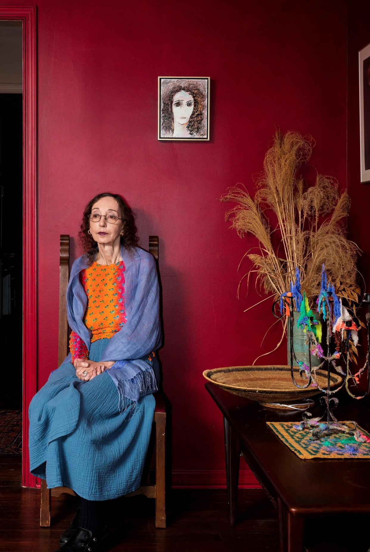 Author Joyce Carol Oates.