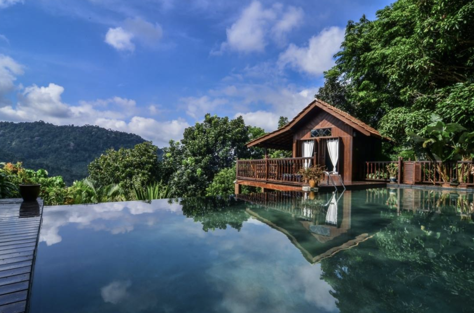 Pictured is the Dusun Resort near Kuala Lumpur.