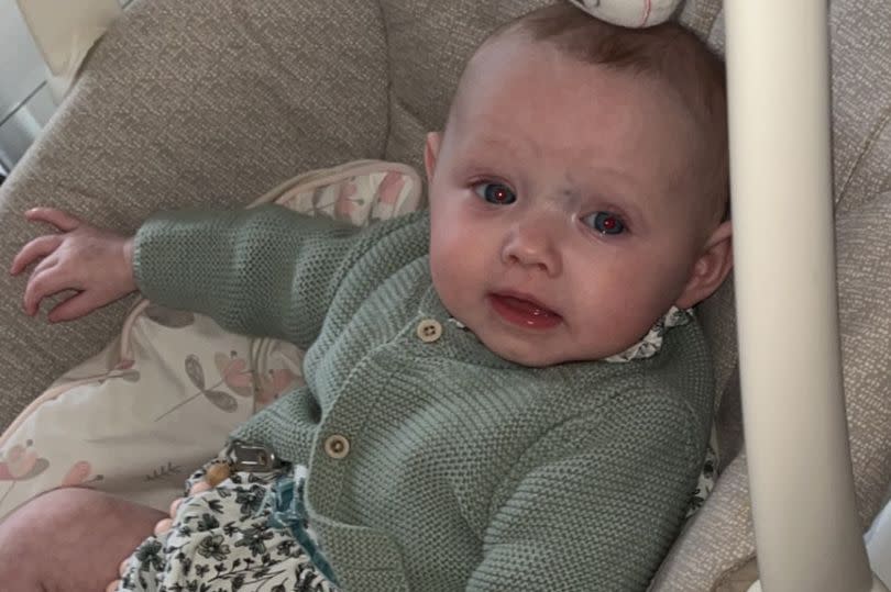 Baby Eira, who died from complications of meningitis and sepsis in March