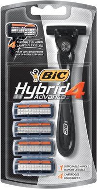 <p>The winner in the male grooming category is BIC - Hybrid 4 Advance.</p>