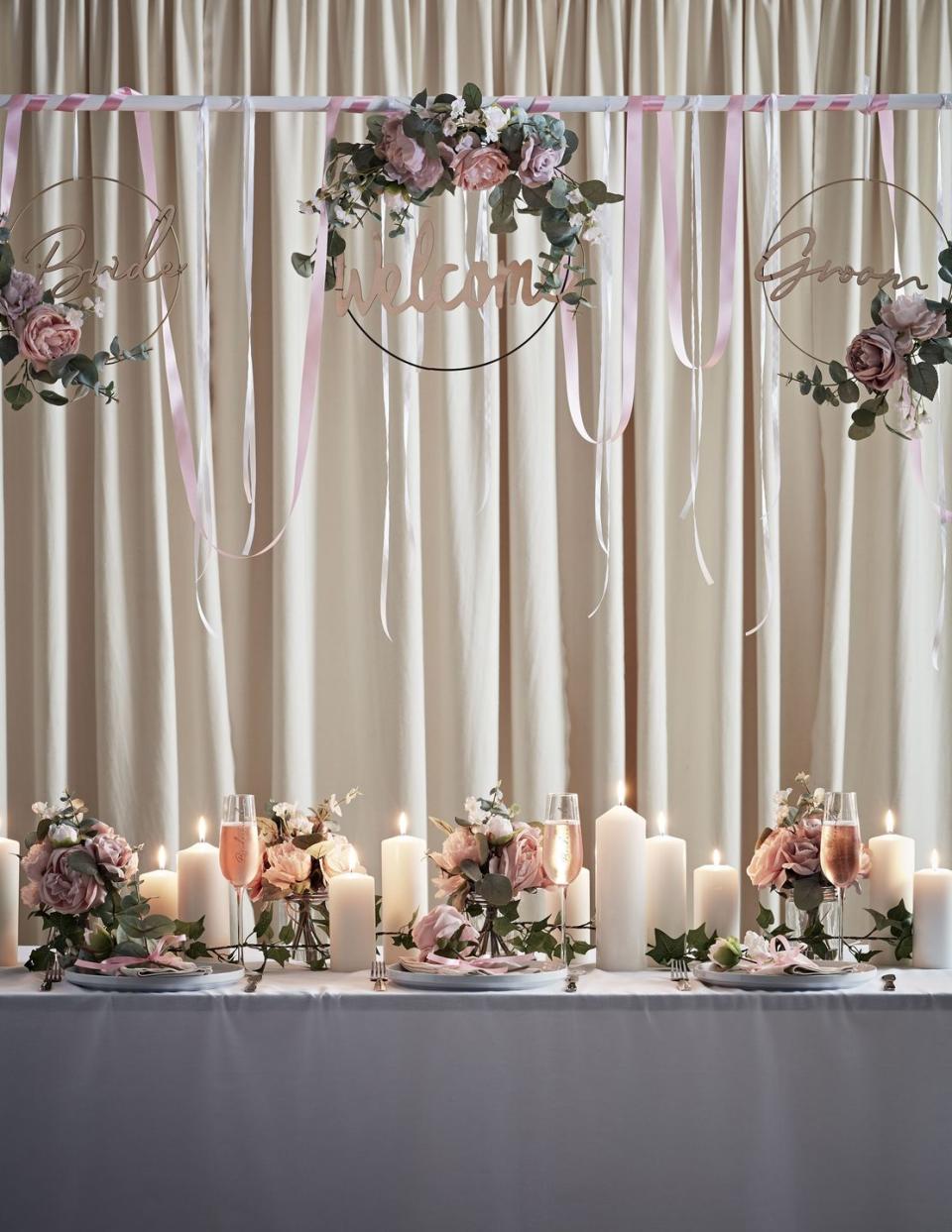 <p>Getting married this year? Argos has all you need for the big day, including floral hoop-wreaths, light-up garlands<br>and memory boxes. </p><p><a class="link " href="https://go.redirectingat.com?id=127X1599956&url=https%3A%2F%2Fwww.argos.co.uk%2F&sref=https%3A%2F%2Fwww.housebeautiful.com%2Fuk%2Flifestyle%2Fshopping%2Fg30413787%2Fargos-home-spring-summer%2F" rel="nofollow noopener" target="_blank" data-ylk="slk:COMING SOON;elm:context_link;itc:0;sec:content-canvas">COMING SOON</a></p>