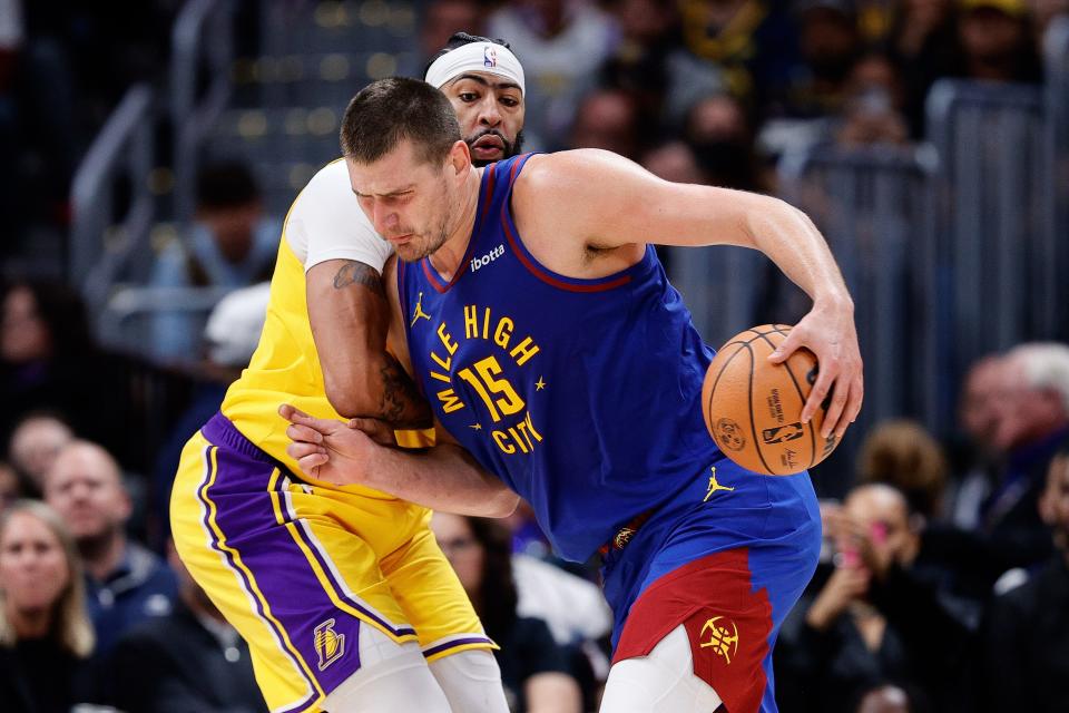 Will the Denver Nuggets beat the Los Angeles Lakers in Game 1 of their NBA Playoffs series? NBA picks, predictions and odds weigh in on Saturday's game.