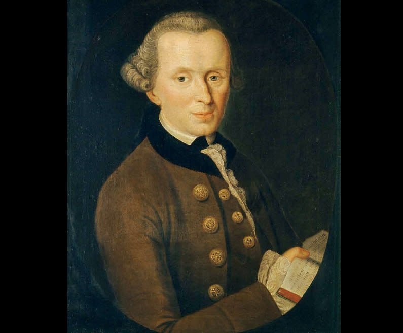 德國18到19世紀之間的大哲學家康德(Immanuel Kant)。(圖：維基百科)