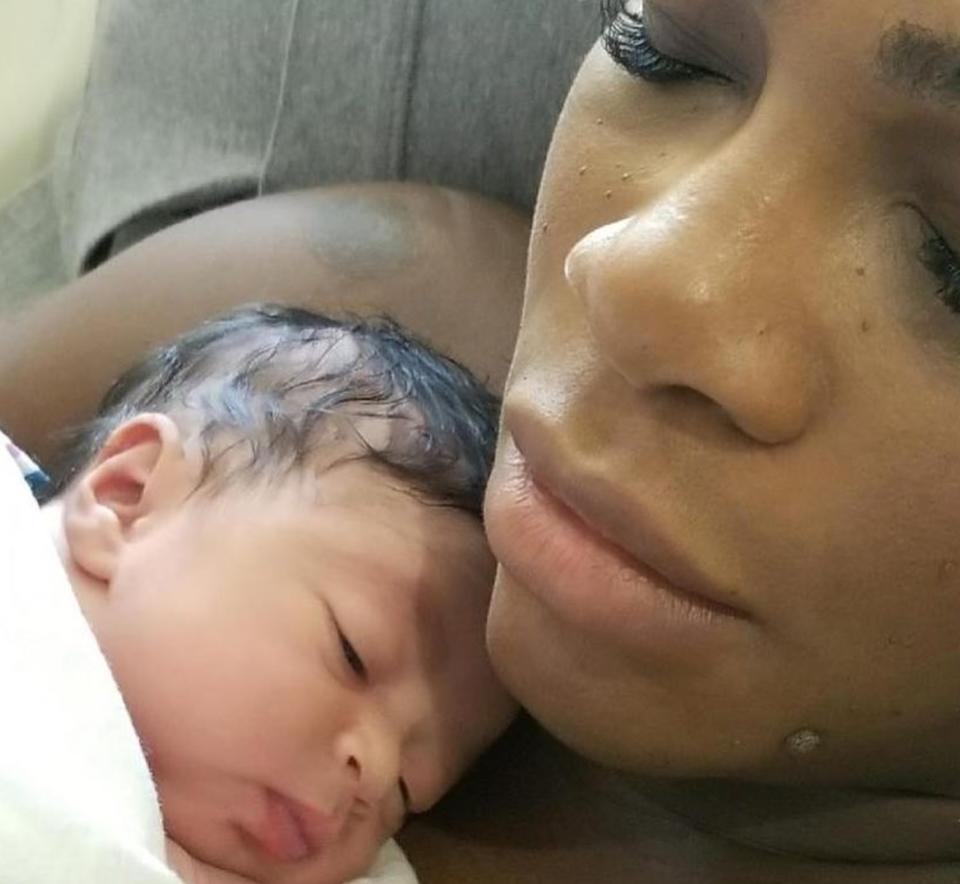 Baby Alexis Olympia was born last week. Copyright: [Instagram]