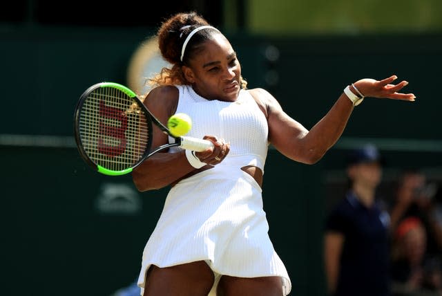 Serena Williams was not at her best against Konta in 2018