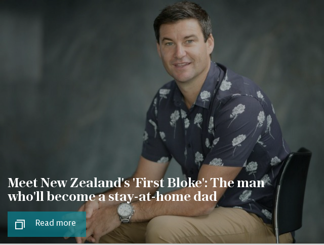 Meet New Zealand's 'First Bloke': Clarke Gayford, the man who'll become a stay-at-home dad