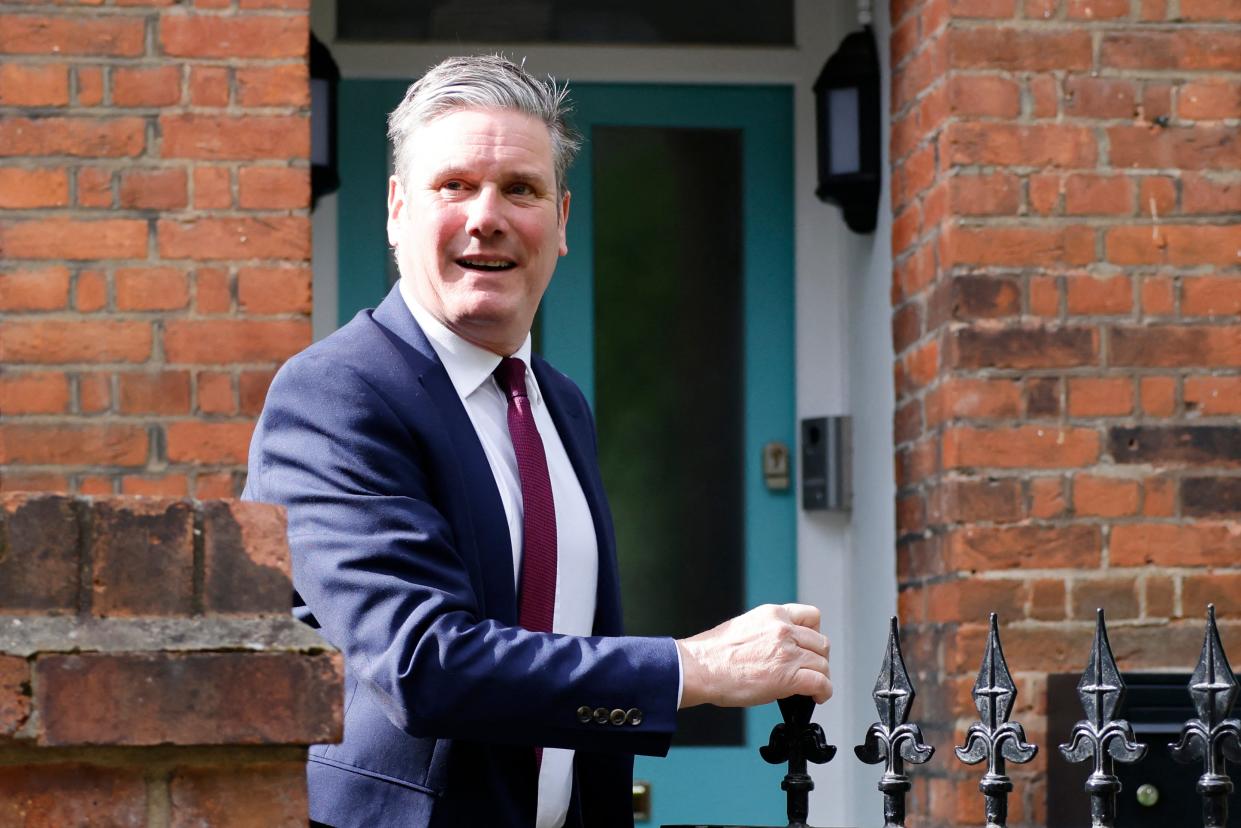 Sir Keir’s party struggled in a slate of local elections and lost a parliamentary seat it held in 2017 and 2019 (AFP via Getty Images)