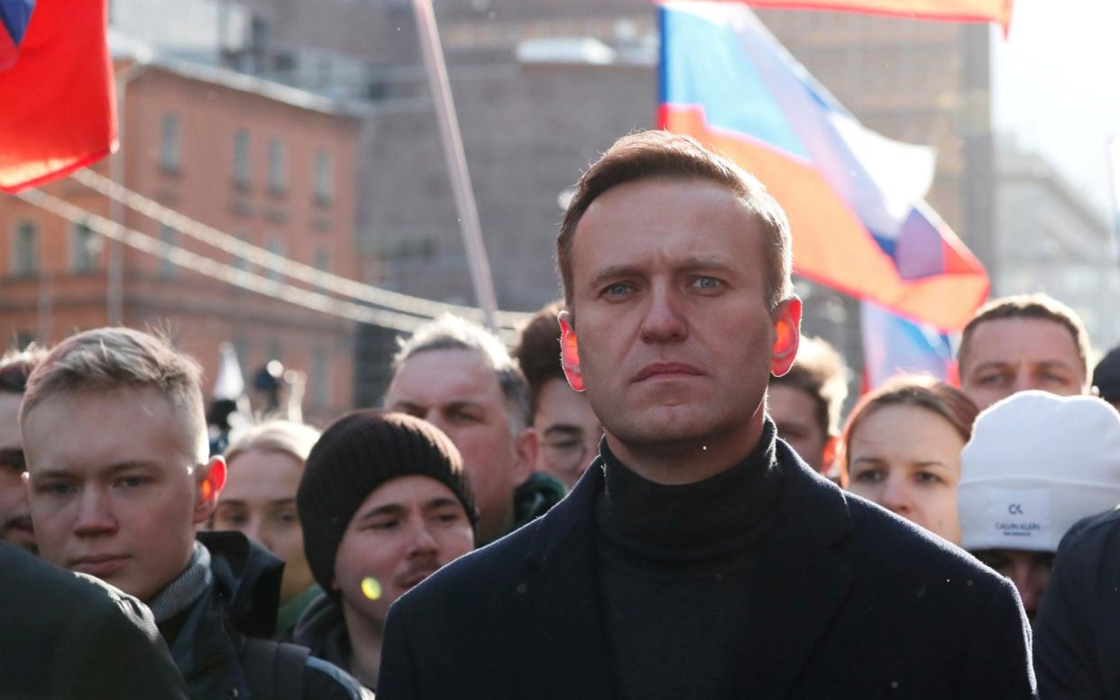 Russian opposition politician Alexei Navalny. - Reuters