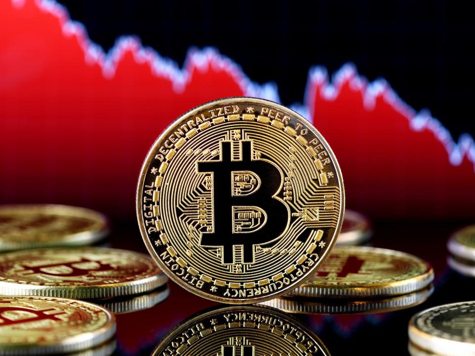 The price of bitcoin tripled between January and August 2019 before a cryptocurrency market crash knocked thousands of dollars from its value in late September: Getty Images