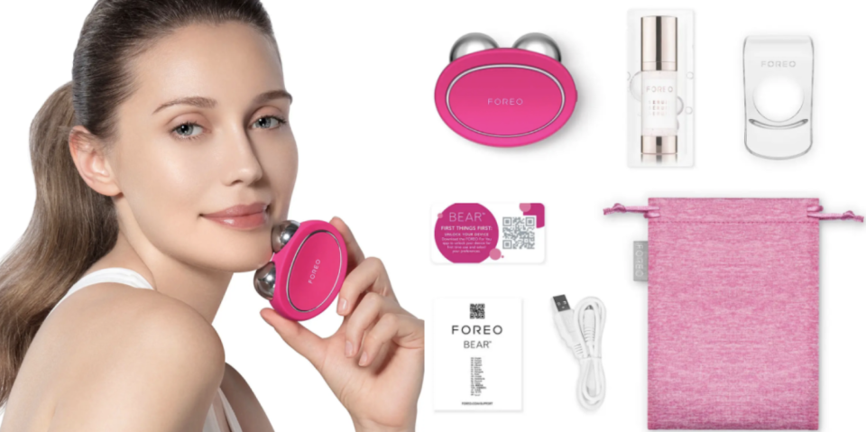 FOREO Bear Microcurrent Facial Toning Device With 5 Intensities (Photo: LookFantastic)