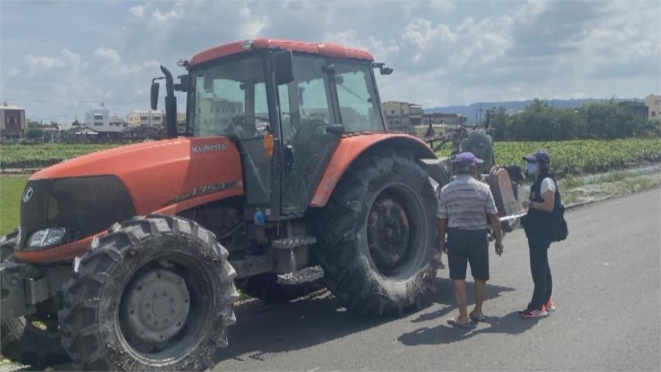 農機掉土害80歲老婦摔車　斷4肋骨住院4天