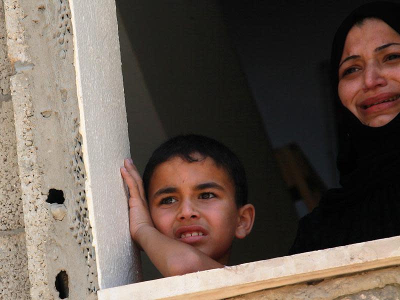 Palästinenserpräsident Mahmud Abbas sprach von einem «Krieg» gegen die Bevölkerung im Gazastreifen und einem «Völkermord». Foto: Mohammed Saber