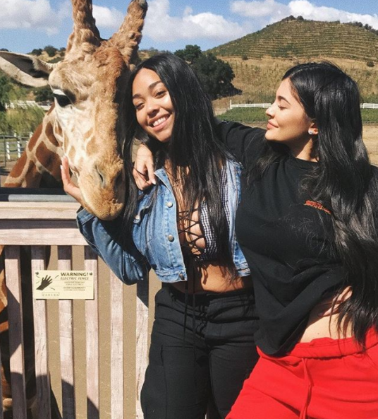 The last full-body image Kylie posted on Instagram was in September at bff Jordyn Woods' birthday celebrations. Source: Instagram