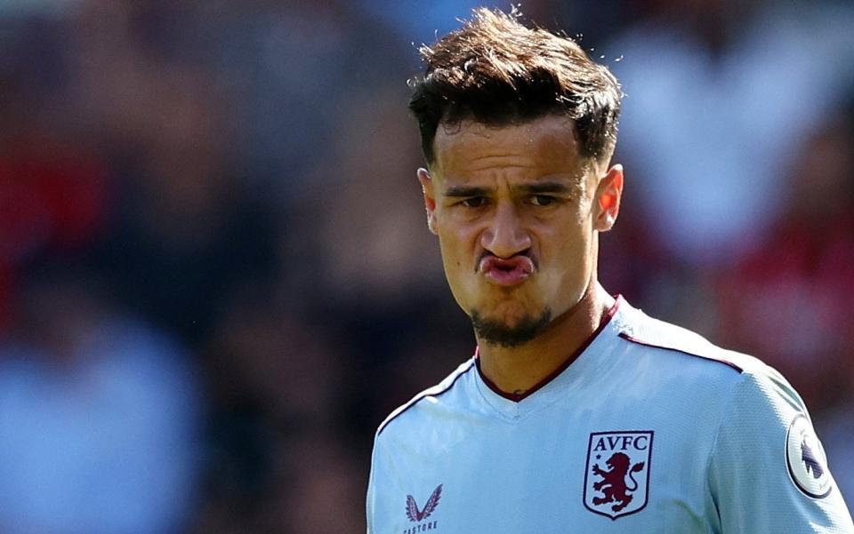 Philippe Coutinho - Barcelona flop Philippe Coutinho fires blanks as Aston Villa lack killer instinct - REUTERS