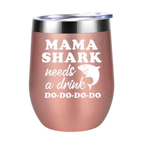 Mama Shark Wine Cup