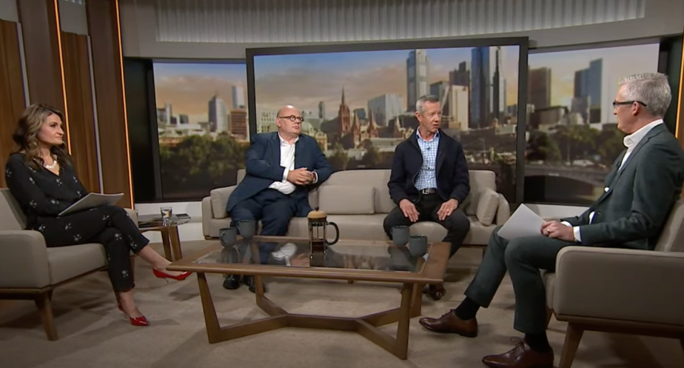 The Insiders panellist painted a bleak picture of Australia's key ally. Source: ABC