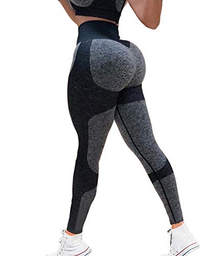 KIWI RATA Women High Waist Leggings Tummy Control Yoga Pants Butt Lift Squat  Proof Active Workout Tights 