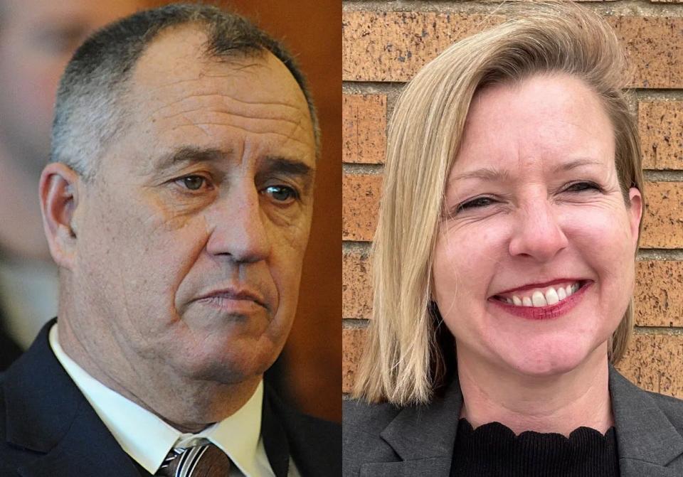 Bristol County District Attorney Thomas M. Quinn III is facing a challenge for the seat from former assistant district attorney Shannon McMahon.