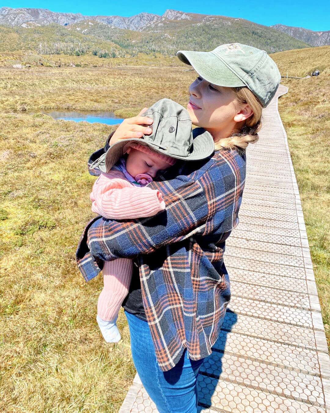 Irwins Take Baby Grace On Hiking 'Adventure'