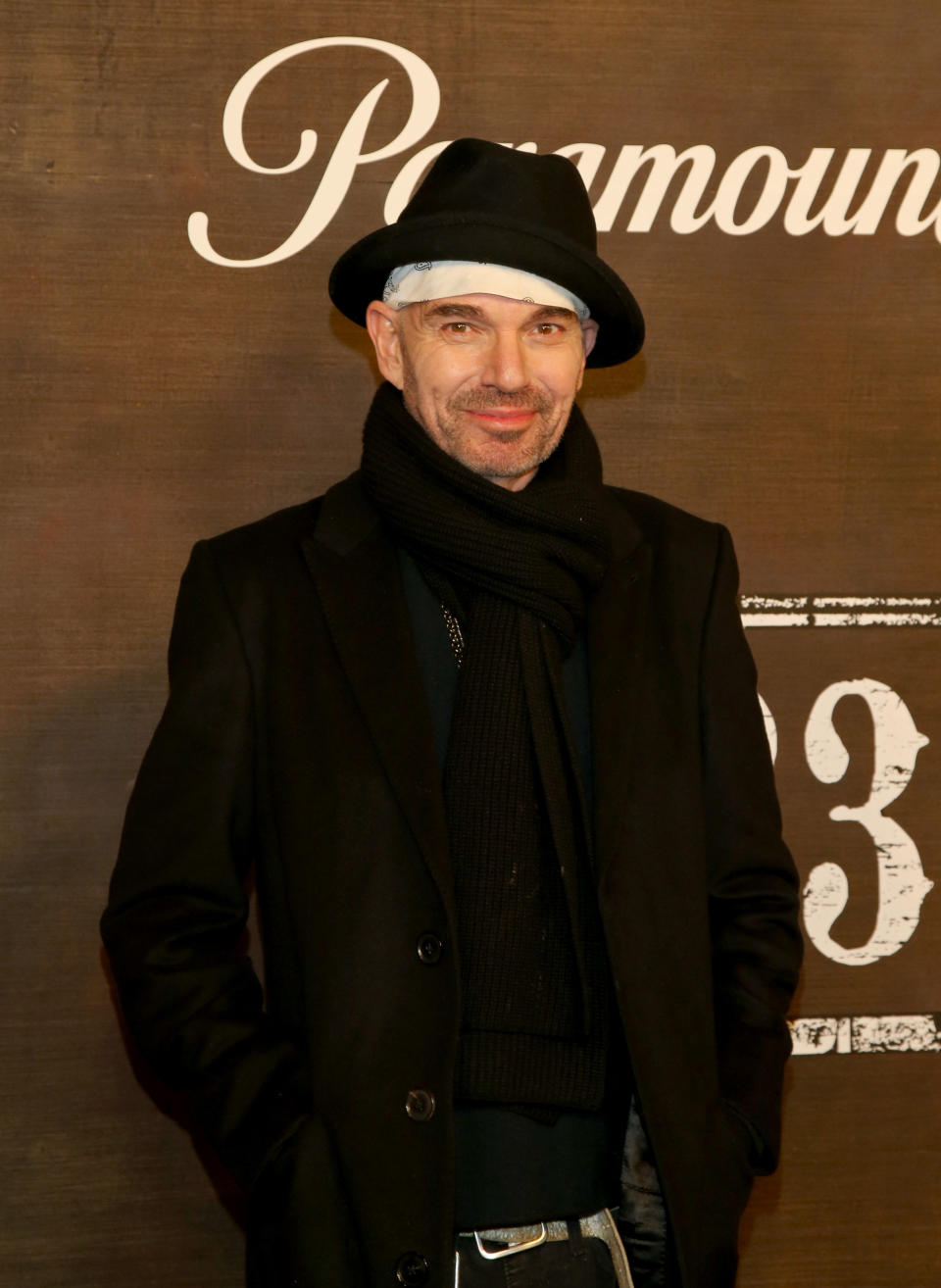 Billy Bob Thornton is seen at the "1883" premiere on December 11, 2021