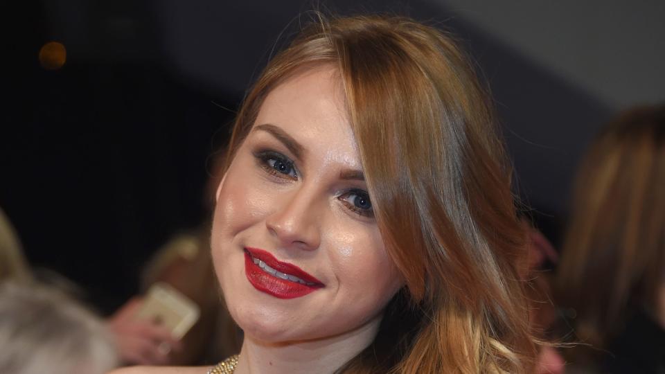 Alana Spencer attends the National Television Awards 2017