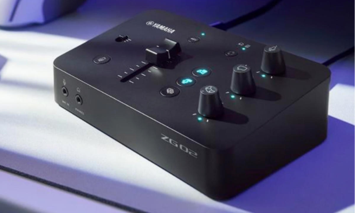 Yamaha's new audio mixer for gamers has a simpler interface and 