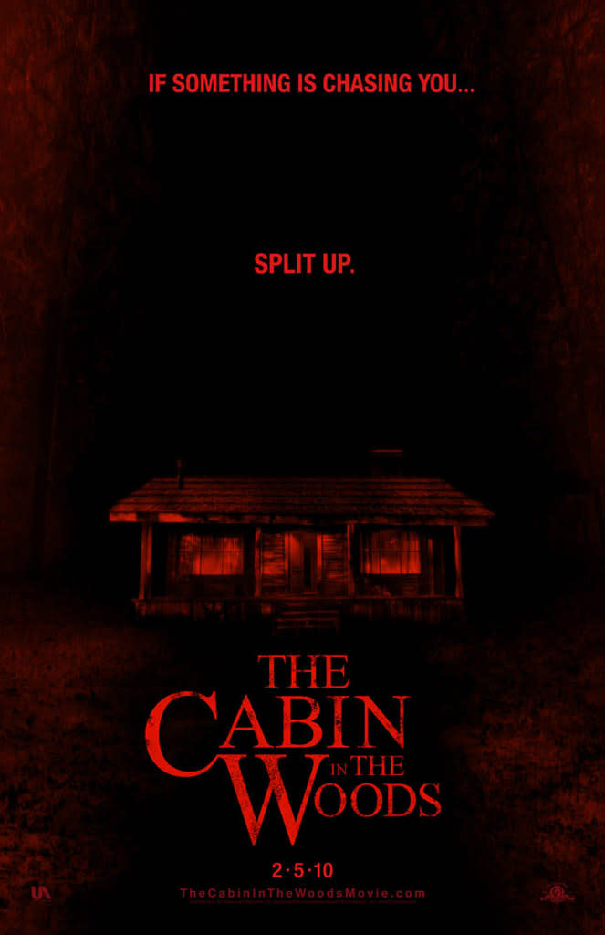 The Cabin in the Woods Poster Production Stills MGM 2009