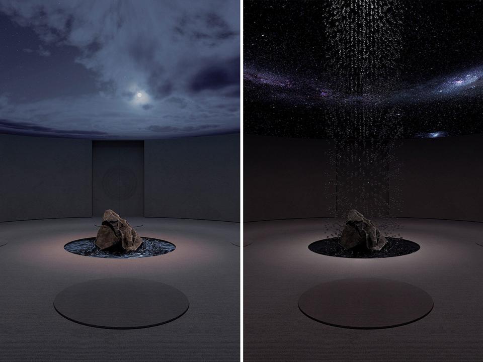 Meditation Room Diptych - Plan B Bunker Concept - Sergey Makhno Architects