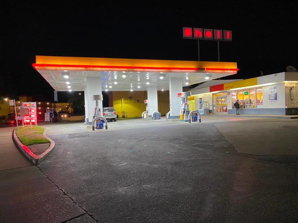 This gas station near Discovery Park was the scene of an arrest last July that has roiled the inner workings of the Sacramento Police Department and resulted in felony charges against a 26-year-old officer.