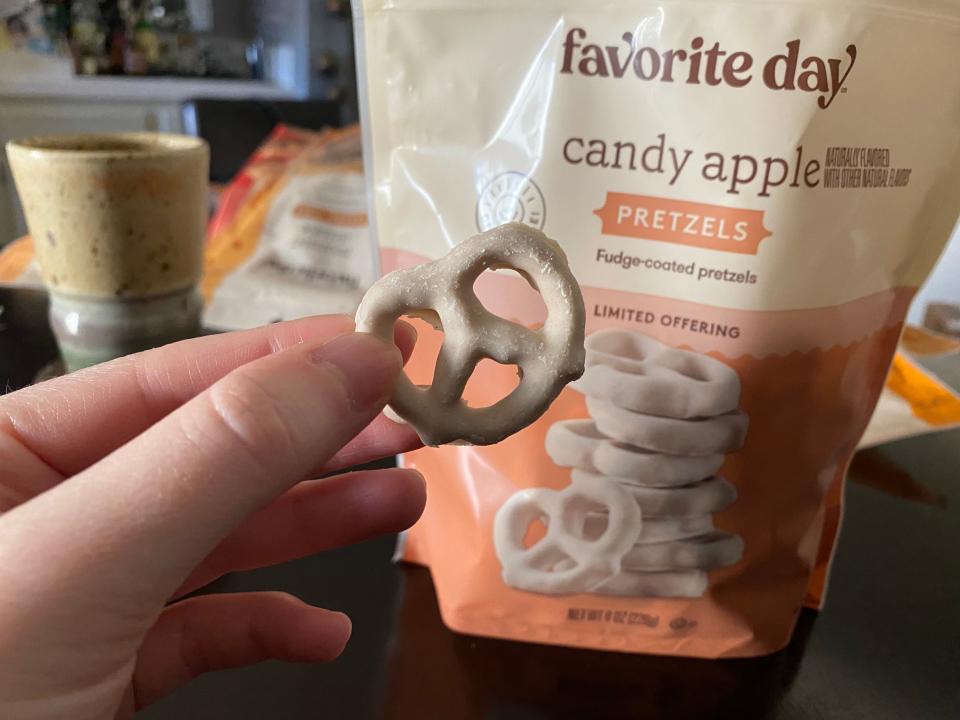 Favorite Day Candy Apple pretzels