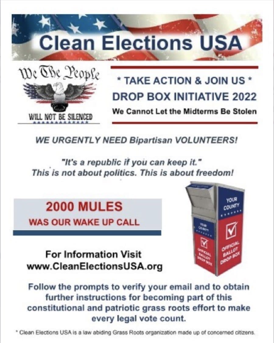<div class="inline-image__credit">Clean Elections USA via Truth Social</div>
