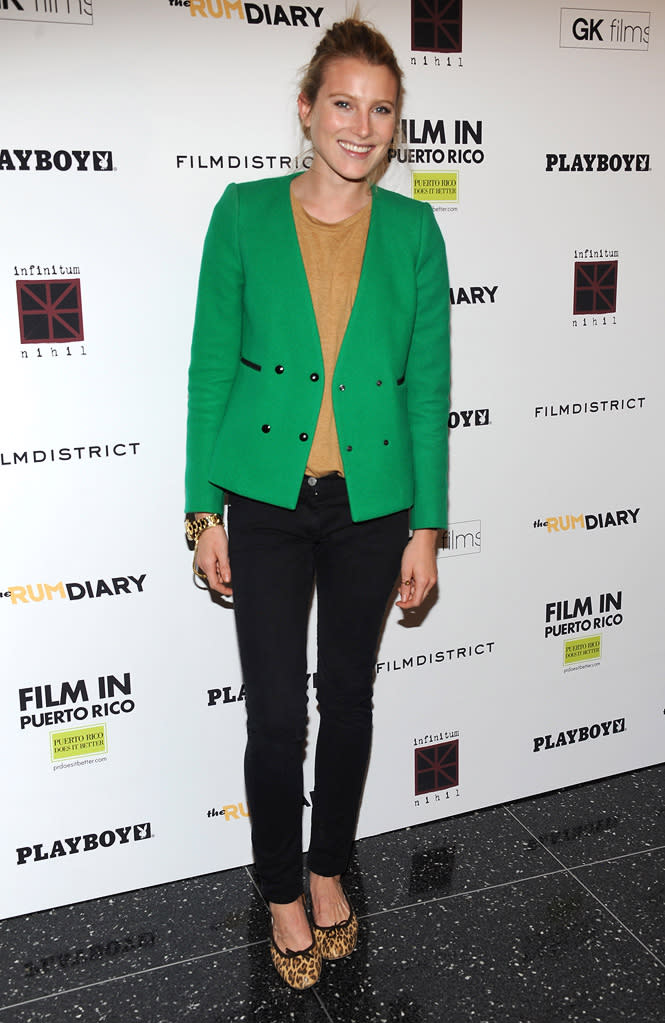 The Rum Diary NY Premiere 2011 Dree Hemingway