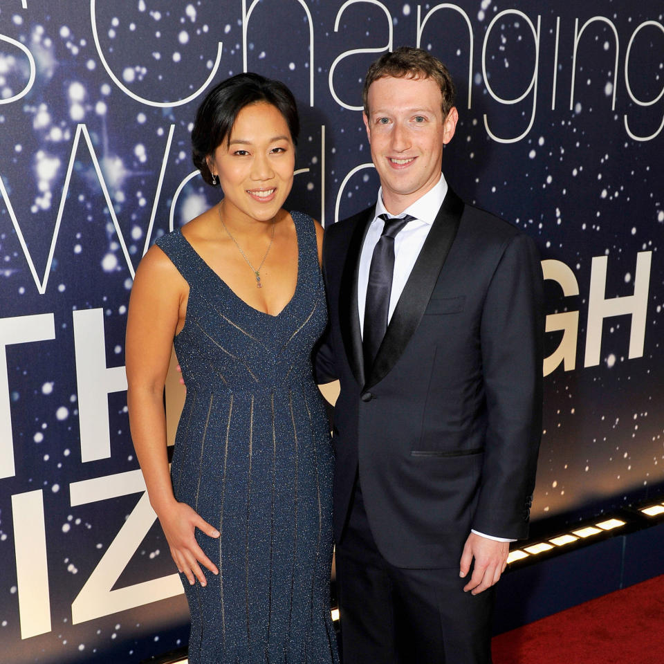 Mark Zuckerberg and Priscilla Chan