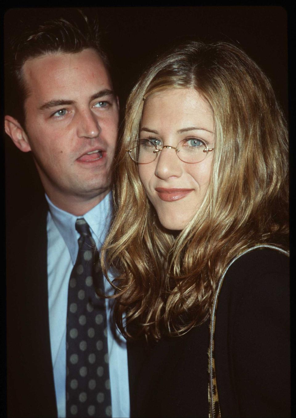 Perry and Aniston in 1998 (Getty Images)