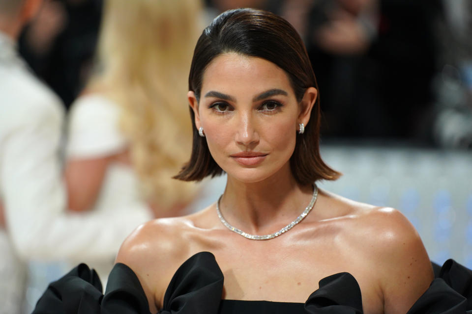 Lily Aldridge at the 2023 Met Gala