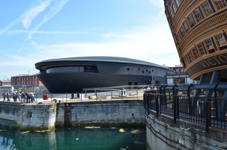 The Mary Rose display, Portsmouth (Getty Images)