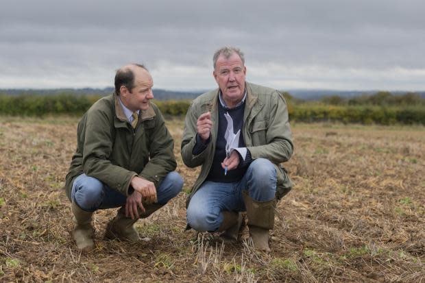 Oxford Mail: Slugs are plaguing Jeremy Clarkson's fields.