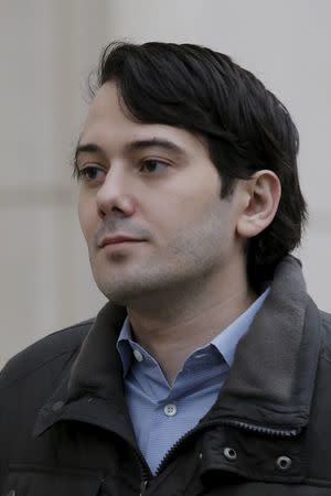 Former drug executive Martin Shkreli arrives at the U.S. Federal Courthouse in the Brooklyn borough of New York February 3, 2016. REUTERS/Brendan McDermid