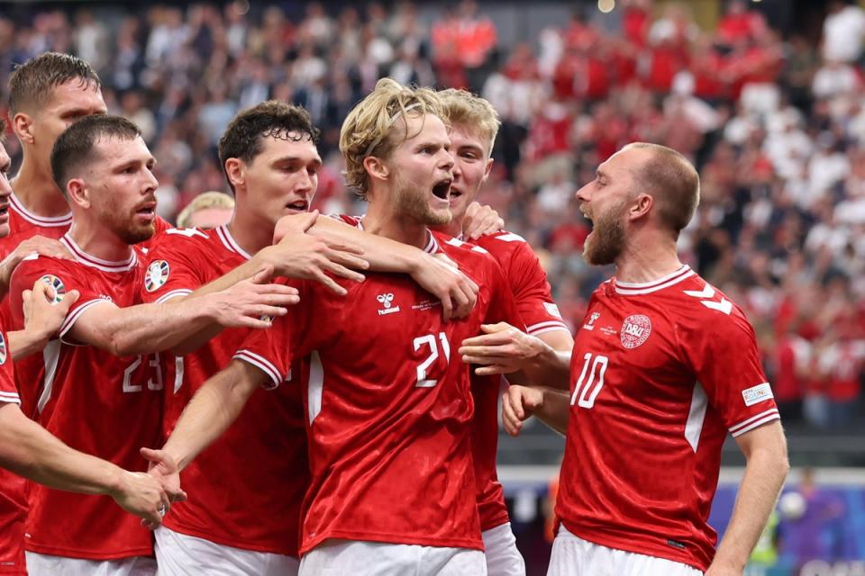 Denmark can book their place in the last-16 (Getty Images)
