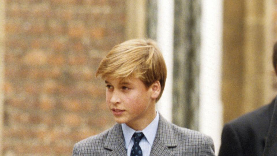 prince william's first day at eton