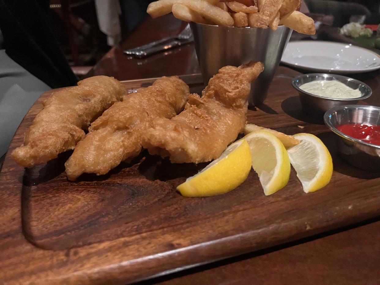 Yellow Pony fish and chips