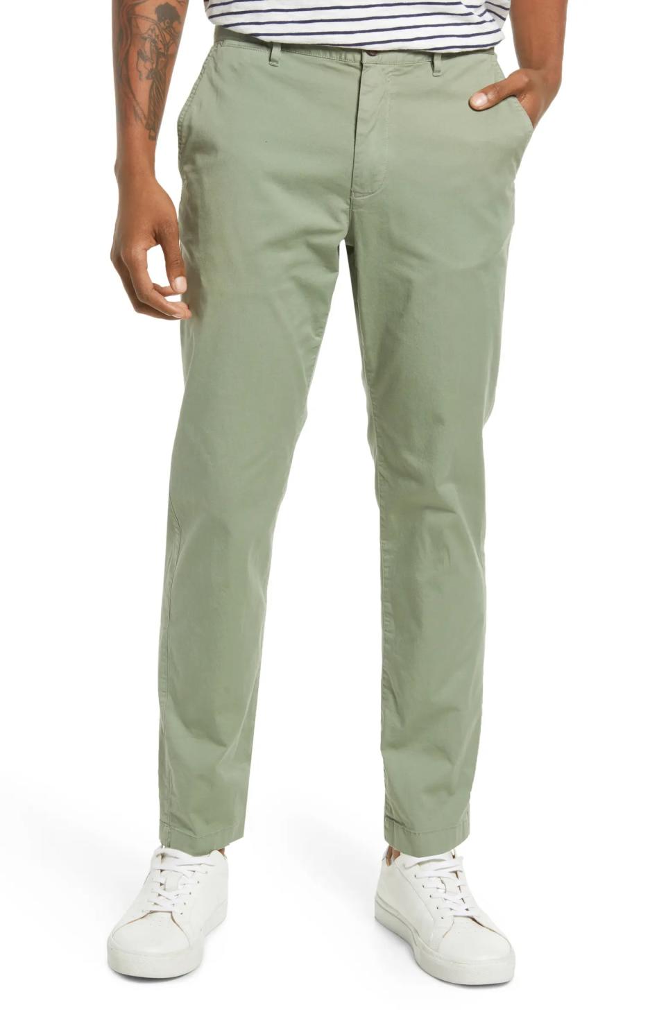 Bonobos Washed Stretch Cotton Chino Pants