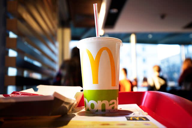 <p>Jaap Arriens/NurPhoto/Getty</p> McDonald's.