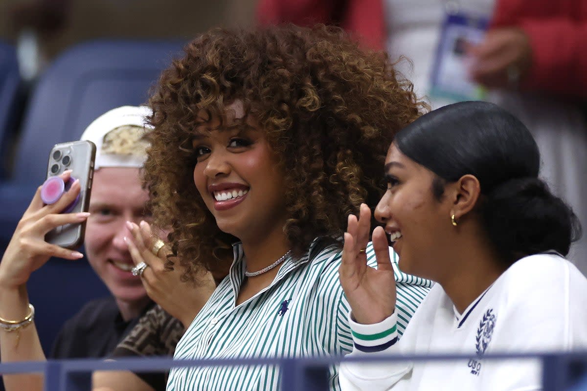 H.E.R. attends the US Open on September 7 (Getty Images)