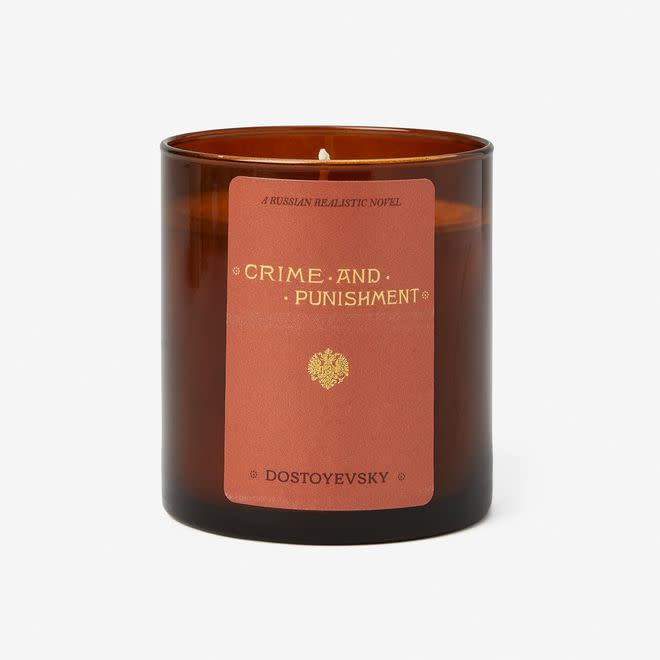 Crime and Punishment Amber Candle