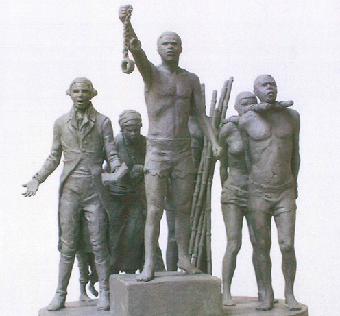 <span class="caption">A statuette of a proposed memorial that has yet to find full funding.</span> <span class="attribution"><span class="source">Memorial 2007</span></span>