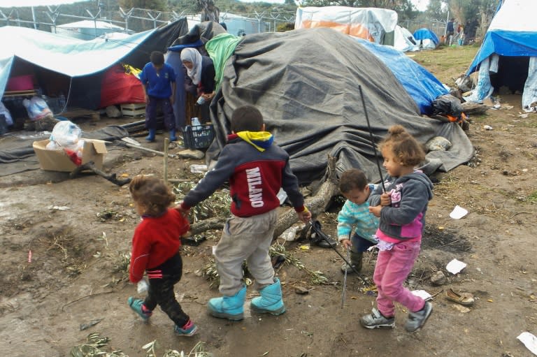 On the islands of Lesbos, Chios, Samos, Kos and Leros -- the closest to Turkish shores -- camps are filled to more than double their capacity, forcing many to sleep in tents