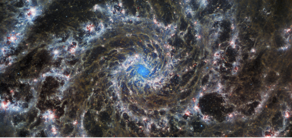 La dernière image du téléscope James Webb montre la Galaxie Fantôme.